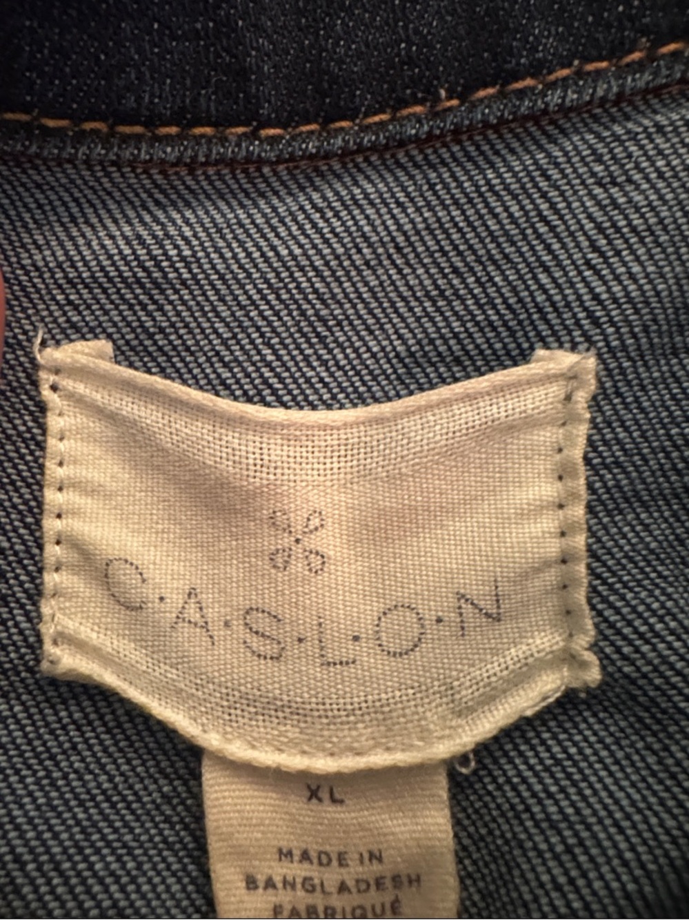 Caslon Denim Jacket in Dark Blue - Picture 3 of 7